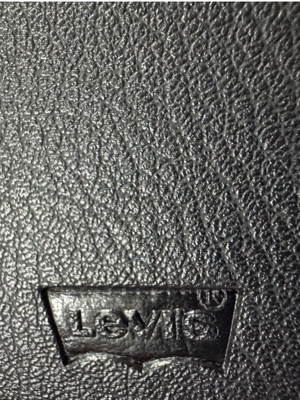 Levi's Black Faux Leather Wallet (New Without Tags)